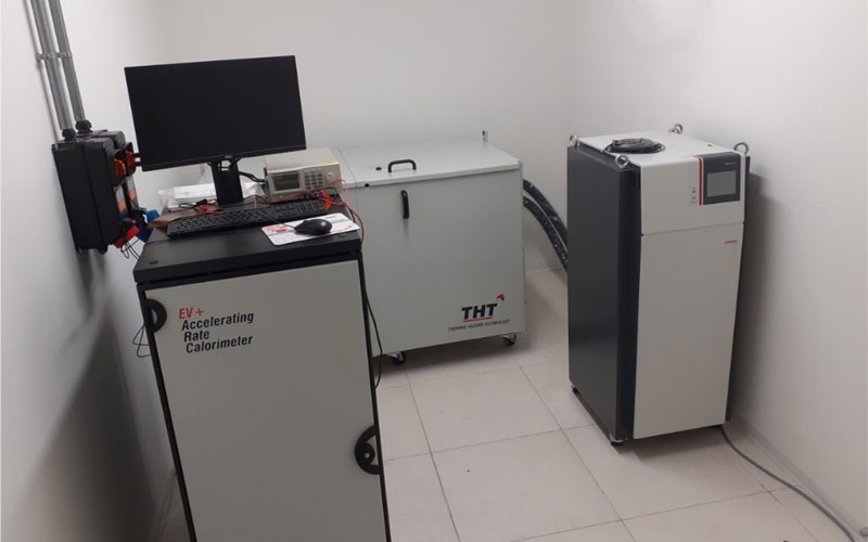 Set-up: Calorimeter ARC testing and basic of test