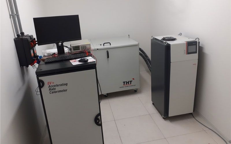 Set-up: Calorimeter ARC testing and basic of test