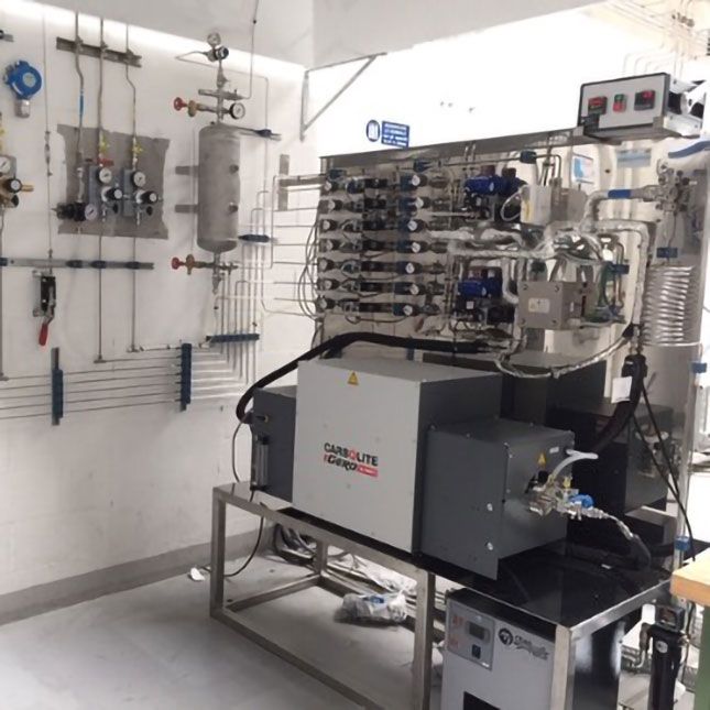 Chemical looping test bench